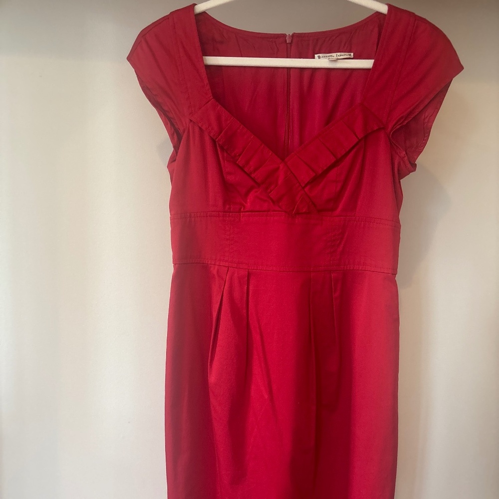 Nanette Lepore red dress